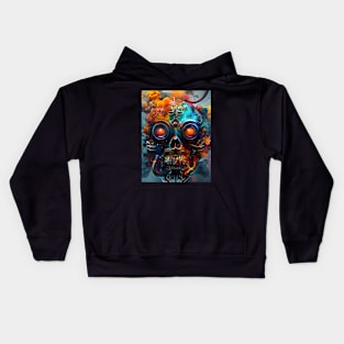 Skull Smoke Kids Hoodie